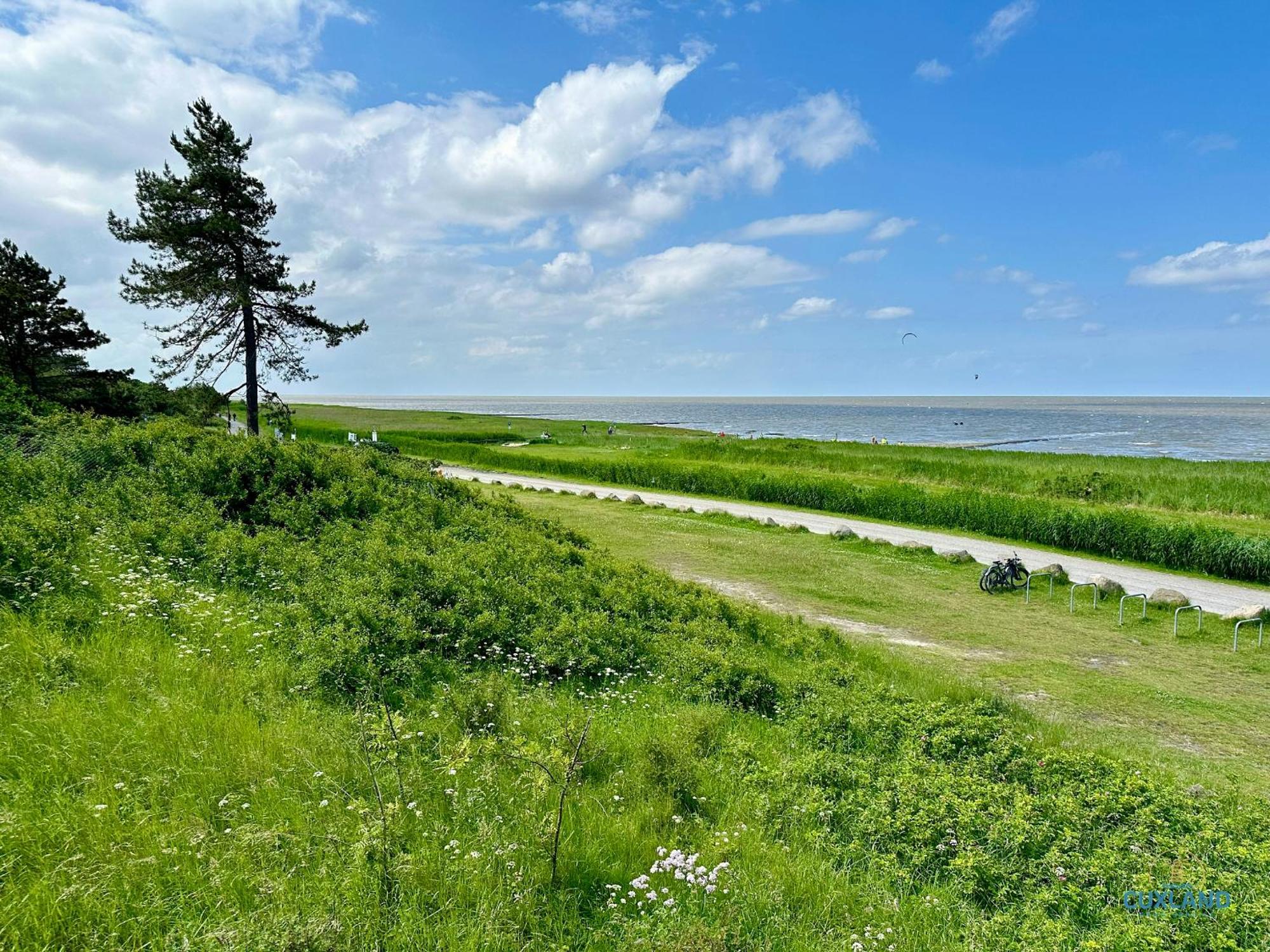 Urlaub Mit Spektakulaerer Aussicht Auf Das Wattenmeer Apartment Cuxhaven Ngoại thất bức ảnh